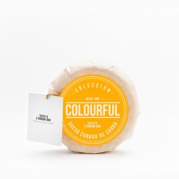 Queso Curado de Cabra con Paprika y Romero