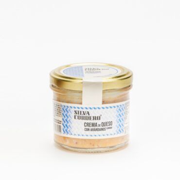 Crema de Queso de Cabra con Arándanos