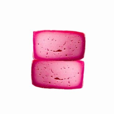 Queso curado de Cabra aromatizado con Carmín
